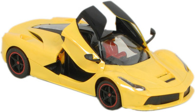 

trounce Ferrari Style RC Rechargeable Car With Fully Function Doors(Yellow)