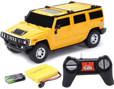 

Cuddles collections Rc Rechargeble Toy Car H2 Suv(Yellow)