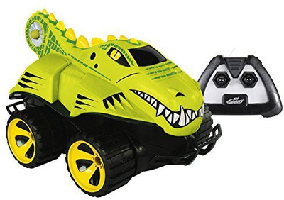 

Kid Galaxy Mega Morphibians Amphibious Rc Crocodile(Green)