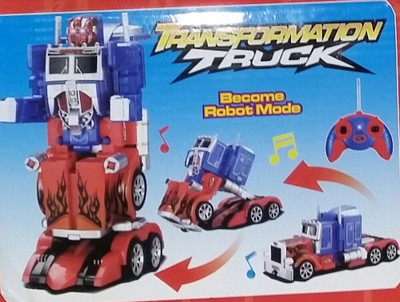

Amayra Toy transformer Robot Convert in to Truck By Amayra Store(Blue&red)