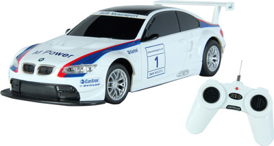 Toyhouse Radio Remote Control 1:24 BMW M3 RC Scale Model Car White (White)(White)