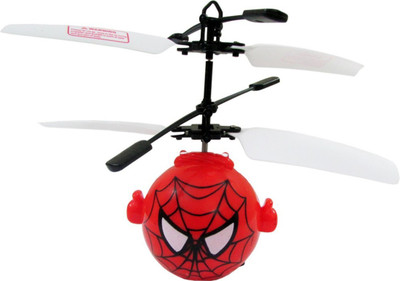 

Khareedi IR Sensor Spider Man Flying Helicopter(Red)