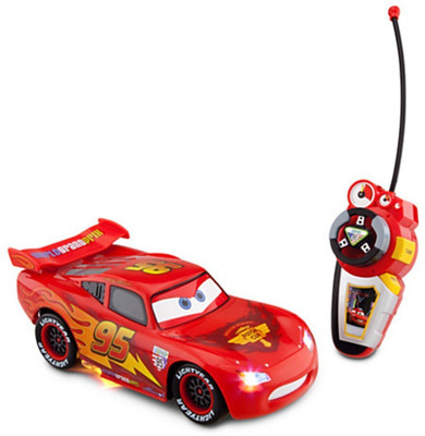 

Disney Official Licensed Cars 2 Lightning McQueen Remote Control Vehicle(Multicolor)