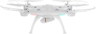 

Emob Quadcopter Headless mode 2.4ghz 6 Axis Stabilization System Gyro 4 Channel DRONE With Display Remote Control and 2MP Camera-W(Multicolor)