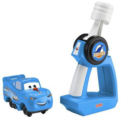 

Fisher-Price Geotrax Pixar Cars Rc Dinoco Lightning Mcqueen(Blue)