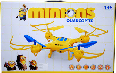 

Montez Minions Drone Quadcopter Headless mode 2.4ghz(yellow)