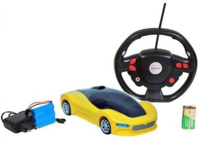 

Gadget Bucket Bounce Roll Over Stunt With Steering Remote Control Car For Kids(Multicolor)