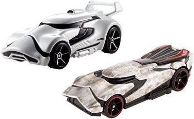 

Hot Wheels Star Wars: The Force Awakens Character Car First Order Stormtrooper vs. Captain Phasma(Multicolor)