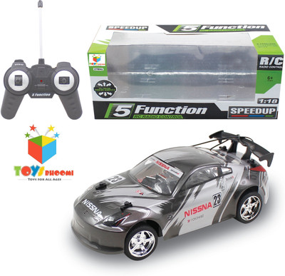 

Toys Bhoomi Sporty Drift Race 1:18 RC Speed Car - 5 Function Mode(Black)