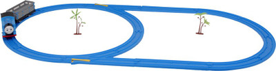 

Montez Tomas Electric Toy Train With Track Set And Amazing Sound(Blue)