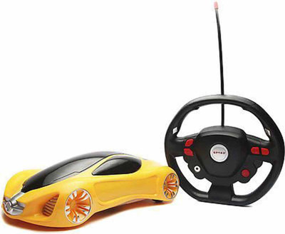 

Gift World BOUNCE ROLLOVER STUNT CAR(Yellow)