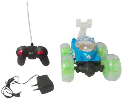 

Khareedi Attractive Looking Remote Control Doraemon Stunt Car(Multicolor)