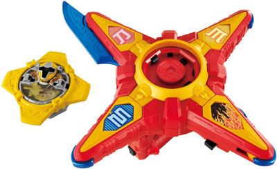 Bandai Shuriken Sentai Ninninger Sandan Ningeki Karakuri Hengen(Red, Yellow, Blue), Blue;red;yellow