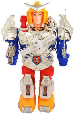 

SMCD Robot Walking Warrior Toy With Light And Sound & Revolving Function(Multicolor)