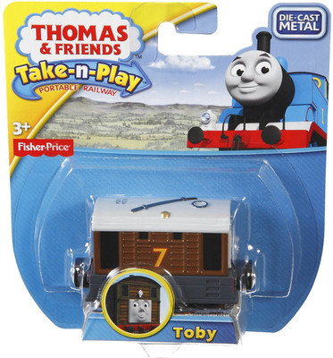 

Fisher-Price Thomas the Train Take-n-Play Toby Engine(Multicolor)