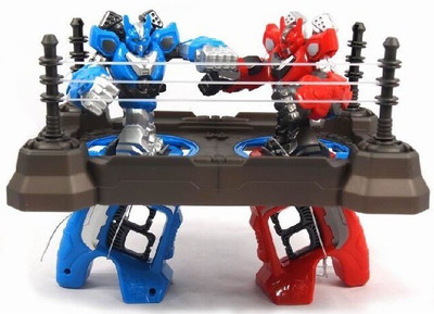 

Toys Bhoomi Thumb-War Competitive Finger Ring Kids Fighting Boxing Robots Arena Playset(Multicolor)