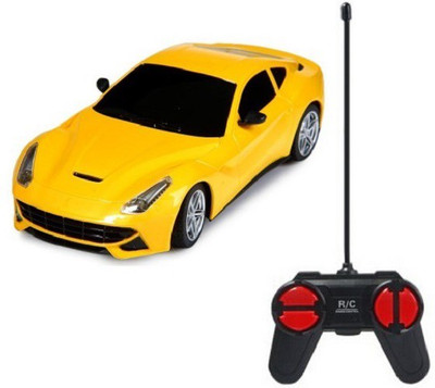

ToysBuggy 1:24 Ferrari Style Remote Control Car(Yellow)
