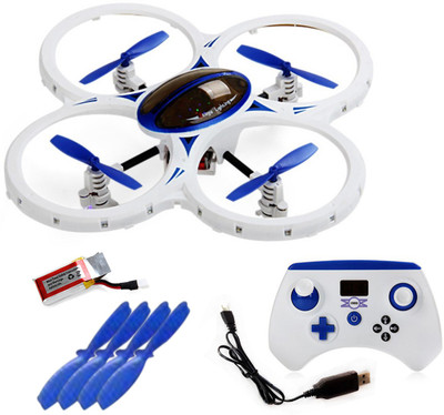 

Emob 3D Eversion Headless Mode 2.4G 5CH RC Quadcopter 6 Axis Gyro RTF Drone (Blue)(Multicolor)