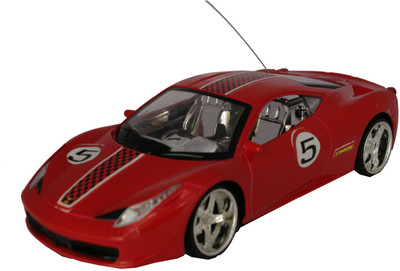 

Adraxx 1:18 Scale Sports RC Red Car Toy(Red)