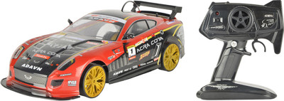 

Toy House Officially Licensed Drift Racing 1:10 Scale Model Car with Flash Lights, Red(Red)