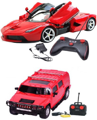 

New Pinch Rechargeable red Remote Control Car Opening Door with hummer style model car 1:16 scale(Multicolor)