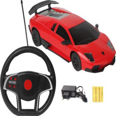 

Shape n Style RC Lamborghini Style Rechargeable Toy Car With Gravity Sensing(Red)
