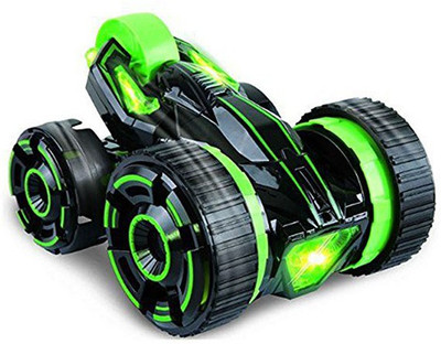 Vaibhav 5 Wheels Race Stunt Car 2WD Remote Control RC Vehicle with LED Headlights Extreme car(Green)