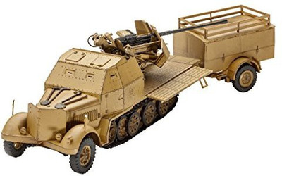 

Revell of Germany Revel Model Kit Sd Kfz 7/2 Halftrack 172 Scale 03207 New(Brown)