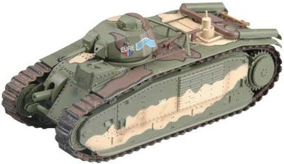 

Easy Model Char B1 bis s/n 337 EURE, May 1940, France 3e DCR Military Land Vehicle Model Building Kit(Multicolor187)