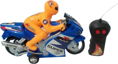 

Khareedi Remote Control Super Motor Bike Red, Blue & Green Colour(Multicolor)