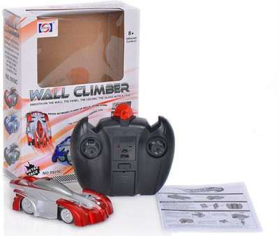 

Gooddeals Metal Face Zero Gravity Flashing Wall Climber Racing Car with Infra Red Remote Control(Multicolor)
