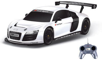 Toyhouse Radio Remote Control 1:24 Audi R8 LMS RC Scale Model Car(White)