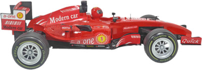 

Babysid Collections RACE CARE REMOTE CONTROL 1:12 WITH SOUND AND MUSIC - 38CM x 18CM X 11CM(Red)