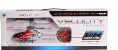 

Toy Slam 3.0Channel Velocity Helicopter(Multicolor)