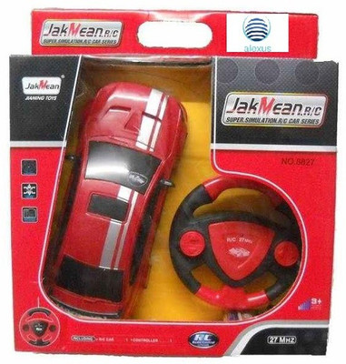 

Alexus Jakmean Remote Control Rechargeable Car With Steering(Red)