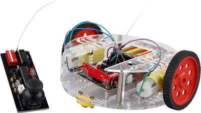 

Infiction Labs Joystick Wireless Remote Controlled Diy Robotic Kit(Multicolor)