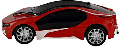 

jasan Rechargeable RC BMW Scale Remote controlled Car With 3d Light Red(Red)