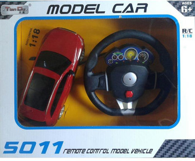 AM Enterprises Audi Gravity Sensor R/C Car With Steering - Red(A M ENTERPRISES)