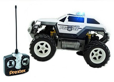 

Prextex Control Monster Police Truck Radio Control Police Carfor(Multicolor)