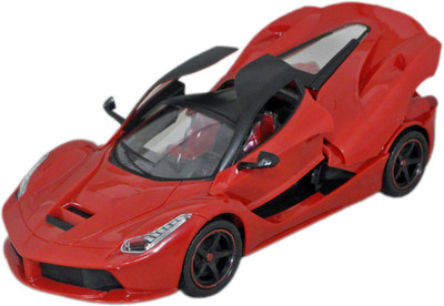 

Babysid Collections Dangling Remote Control Red Ferrari with Door & Boot Open Control(Red)
