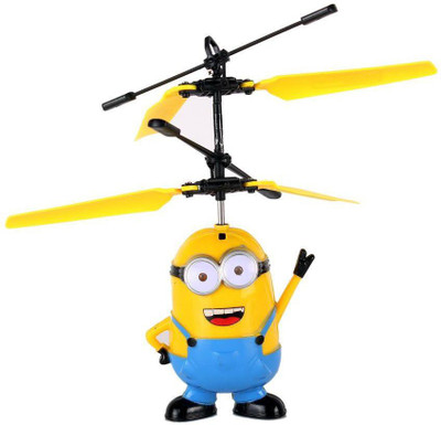 

Madink Rechargeable Flying Minion Helicopter(Yellow)
