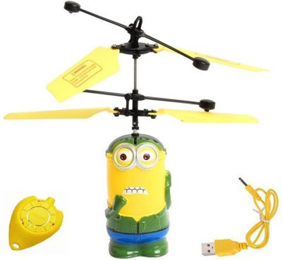 

Gift World Flying Minion Despicable Me Avengers Hulk Induction Control Aircraft(Multicolor)