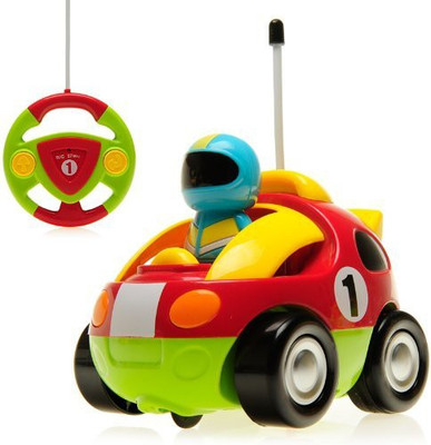 

Team RC Team R/C Cartoon R/C Race Car Radio Control For Toddlers(Multicolor)