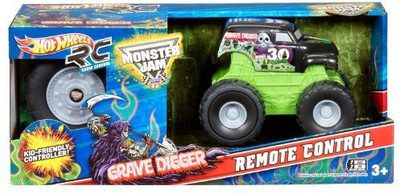 

Mattel Hot Wheels R/C Monster Jam Mini Rides Grave Digger Vehicle(Green)