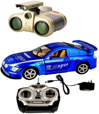 

Turban Toys Rechargeable Wireless King Driver Remote Control Car with binocular toy(Multicolor)