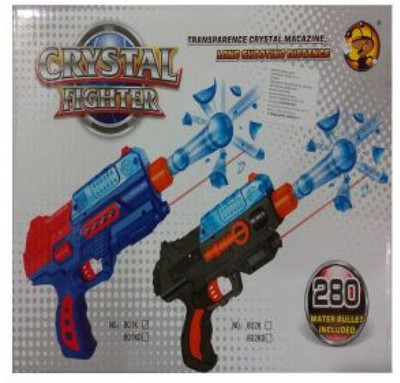 

HR Crystal Gun with Safe Water Bullets and also Lazer to Aim(Multicolor)