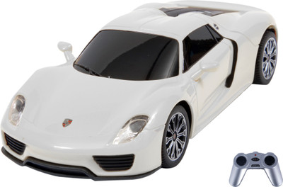 

Toy House Radio Remote Control 1:24 Porsche 918 Spyder RC Scale Model Car Silver (Silver)(Silver)