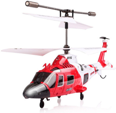 

SYMA S111G RC Helicopter 3.5 Channel With Gyro & LED Lights Drone(Red)