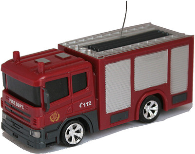 

Adraxx Toy RC Fire Engine Playset-2(Red)