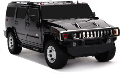

TOYBAZAAR Hummer R-C 1:24 Scale H2 Suv Rechargeble Radio Control Toy [Black](Black)